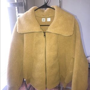 Uniqlo U Fleece Jacket (Camel color)